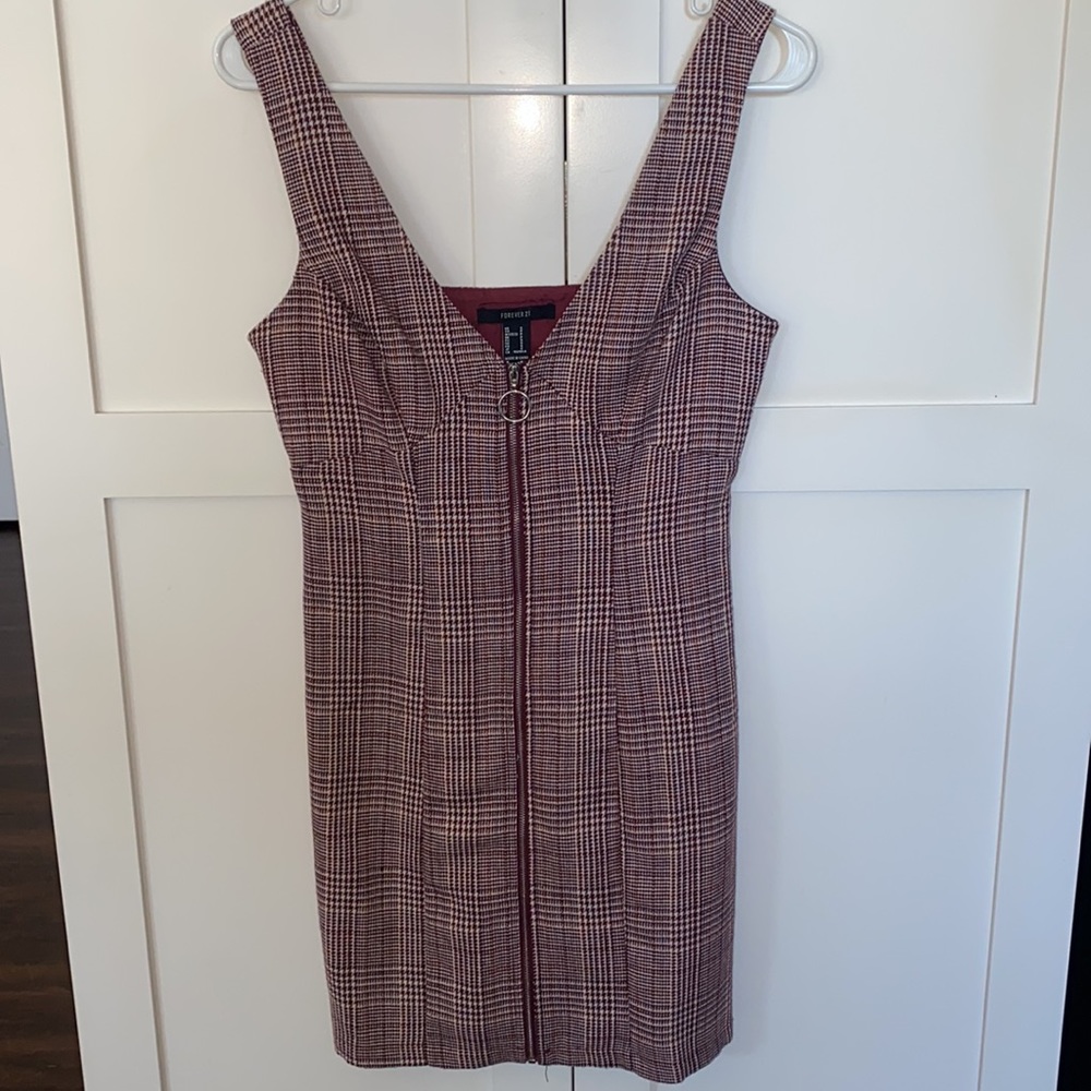 Forever 21 Burgundy Dress